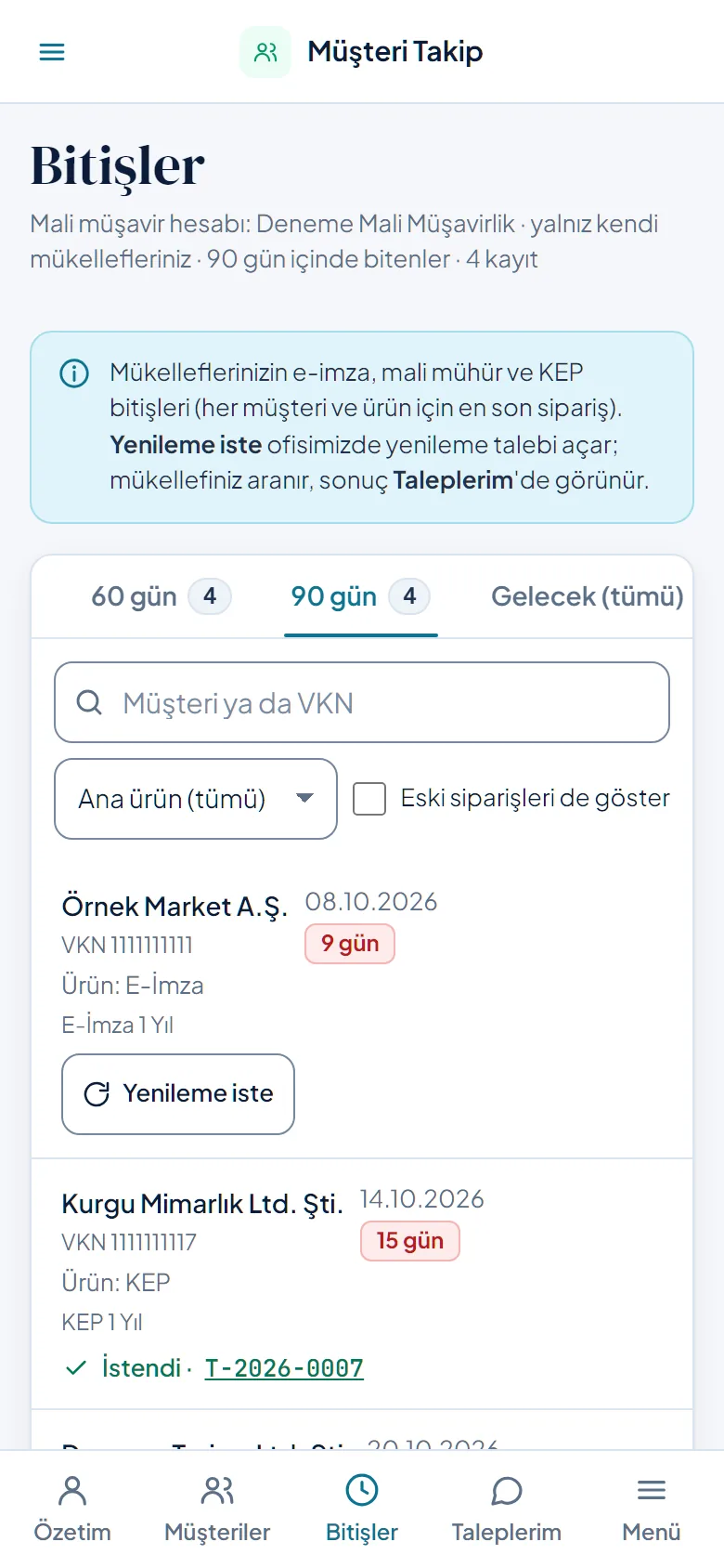 Telefonda Bitişler